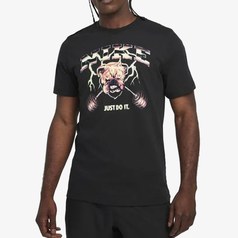 NIKE Тенискa M NK TEE GYM KIT SUMMIT 