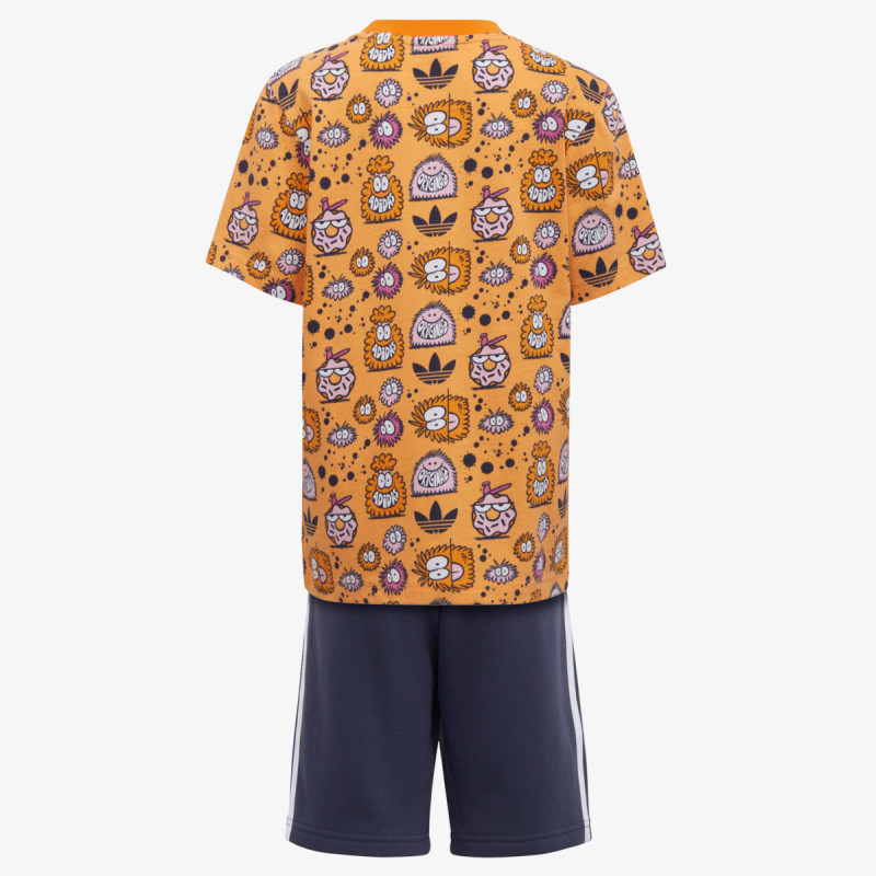 adidas Тениска и къси панталони ORIGINALS KEVIN LYONS SET 