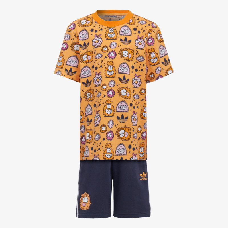 adidas Тениска и къси панталони ORIGINALS KEVIN LYONS SET 