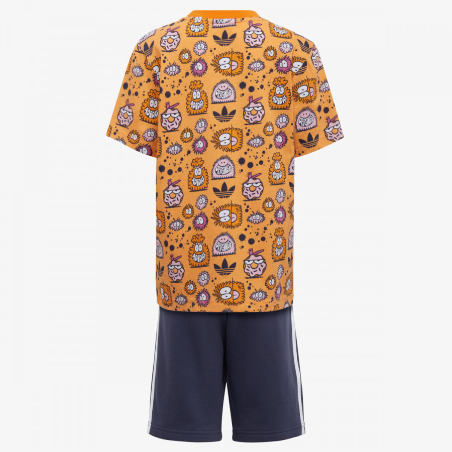 adidas Тениска и къси панталони ORIGINALS KEVIN LYONS SET 