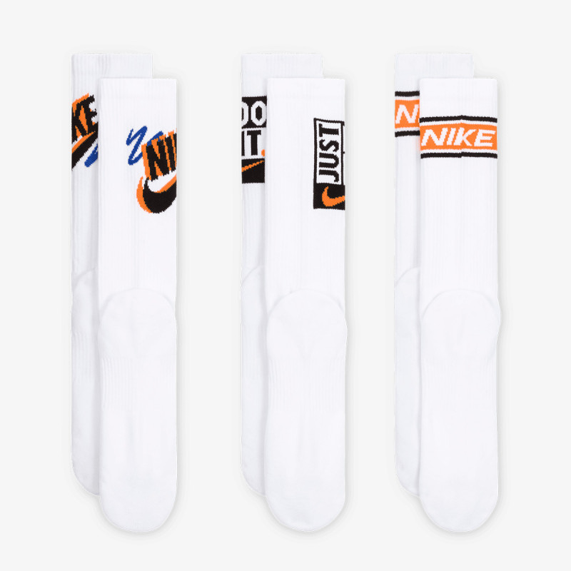 NIKE Чорапи U NK ED PLS CREW 3PR SPORT 144 