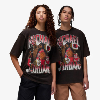 NIKE Тенискa M J FLT ESS GFX OVSZ SS CRW 