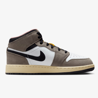 NIKE Спортни обувки AIR JORDAN 1 MID SE BG 