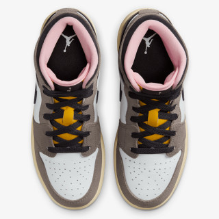 NIKE Спортни обувки AIR JORDAN 1 MID SE BG 