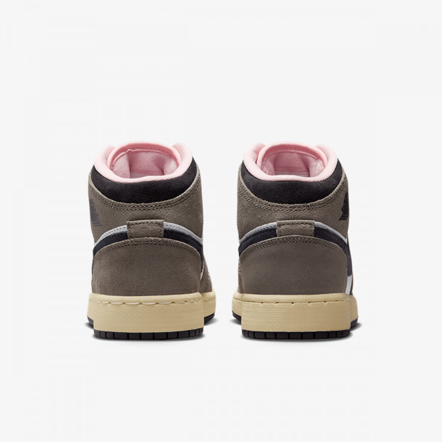 NIKE Спортни обувки AIR JORDAN 1 MID SE BG 