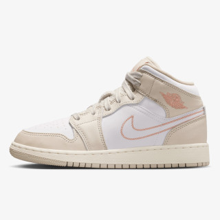 NIKE Спортни обувки AIR JORDAN 1 MID SE UNI2 BG 