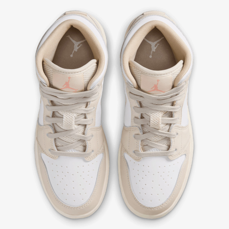 NIKE Спортни обувки AIR JORDAN 1 MID SE UNI2 BG 