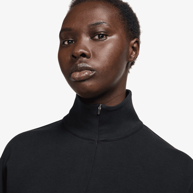 NIKE Блуза с дълъг ръкав W NK 24.7 DF HZ TOP SOFT KNIT 