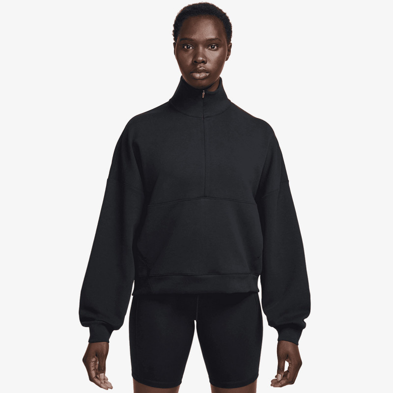 NIKE Блуза с дълъг ръкав W NK 24.7 DF HZ TOP SOFT KNIT 