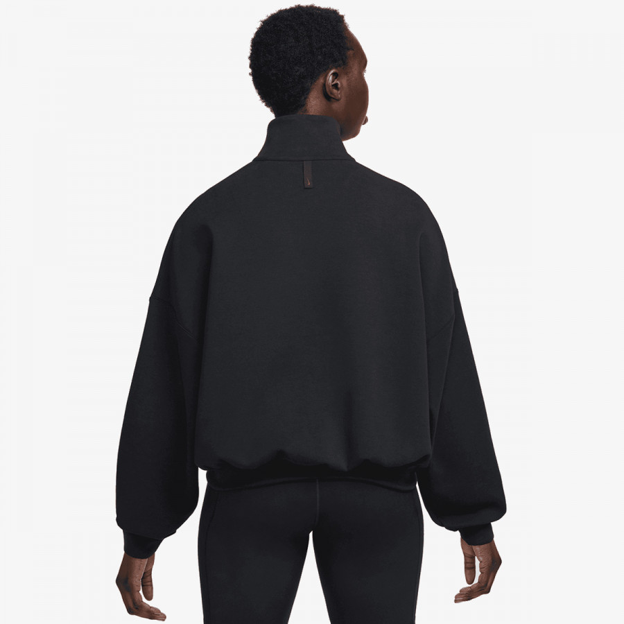 NIKE Блуза с дълъг ръкав W NK 24.7 DF HZ TOP SOFT KNIT 