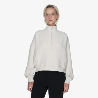 NIKE Блуза с дълъг ръкав W NK 24.7 DF HZ TOP SOFT KNIT 
