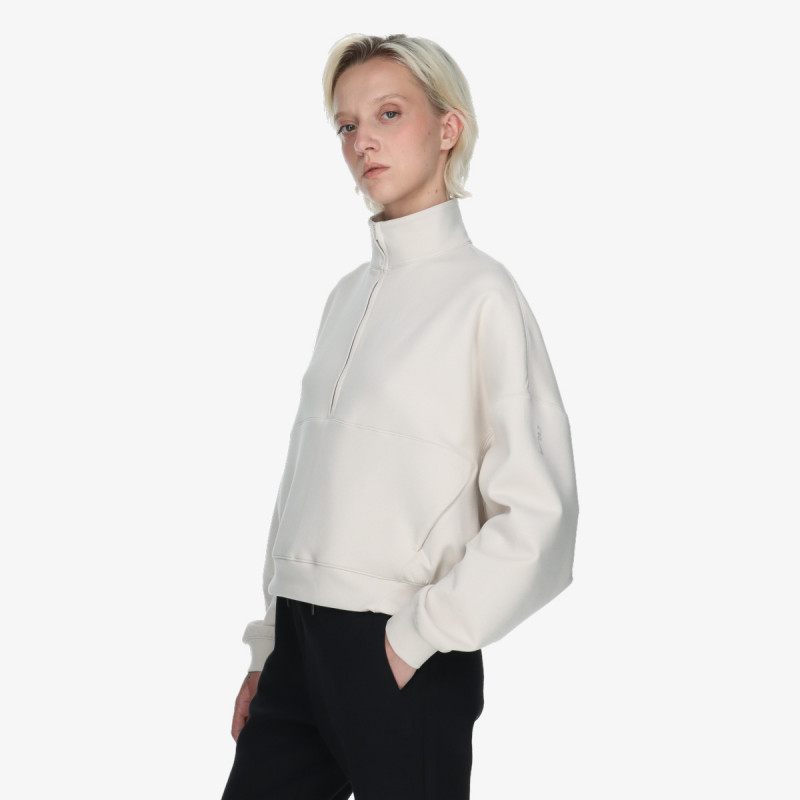 NIKE Блуза с дълъг ръкав W NK 24.7 DF HZ TOP SOFT KNIT 