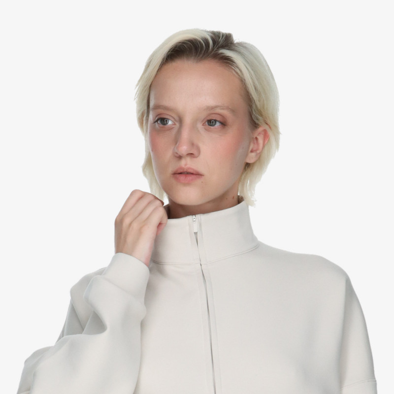 NIKE Блуза с дълъг ръкав W NK 24.7 DF HZ TOP SOFT KNIT 