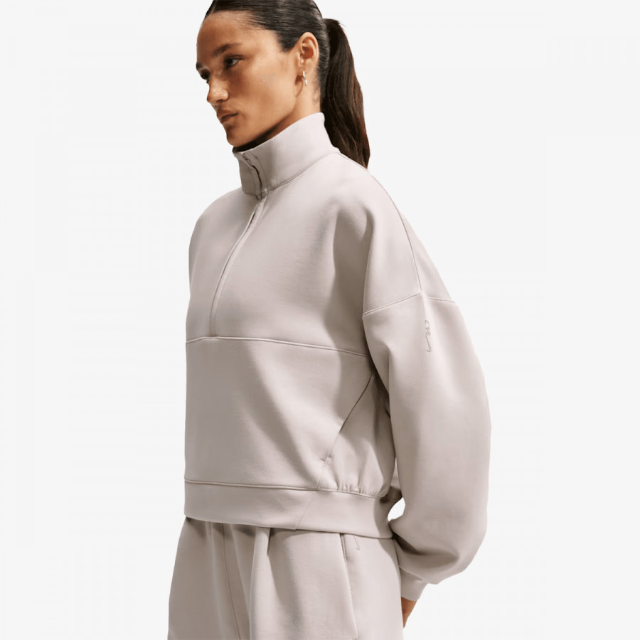 NIKE Суитшърт W NK 24.7 DF HZ TOP SOFT KNIT 