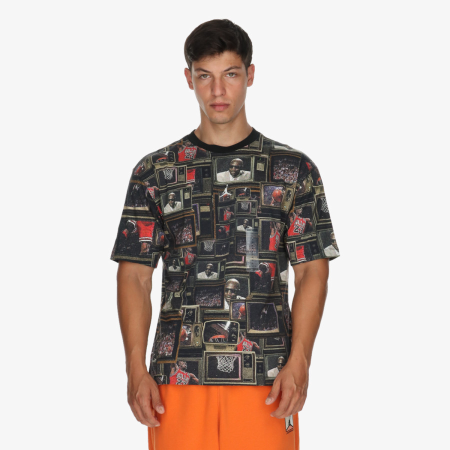 NIKE Тенискa M J BRK TV AOP SS CREW 