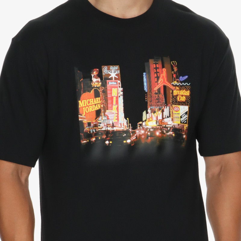NIKE Тенискa M J NC LIGHTS SS CREW 