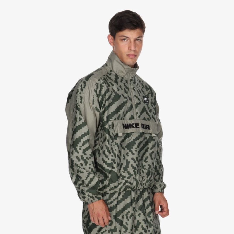 NIKE Суитшърт M NK AIR 1/2 ZIP JACKET AOP 