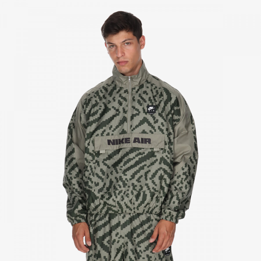 NIKE Суитшърт M NK AIR 1/2 ZIP JACKET AOP 