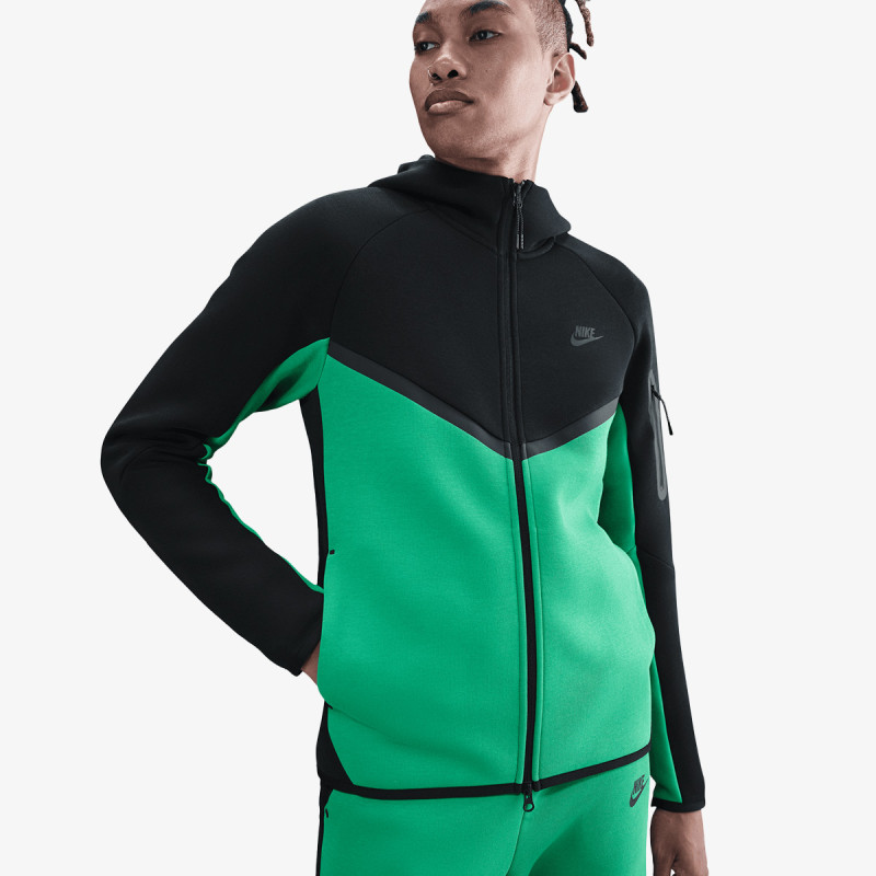 NIKE Суитшърт M NK TCH FLC FZ WR HOODIE 