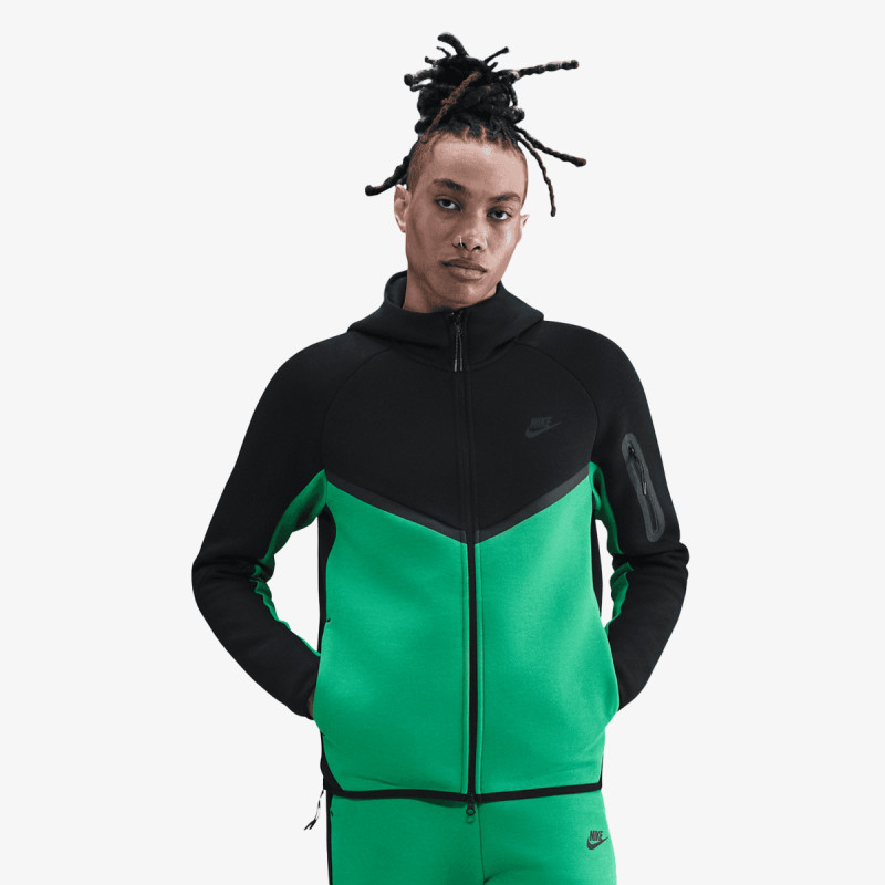 NIKE Суитшърт M NK TCH FLC FZ WR HOODIE 