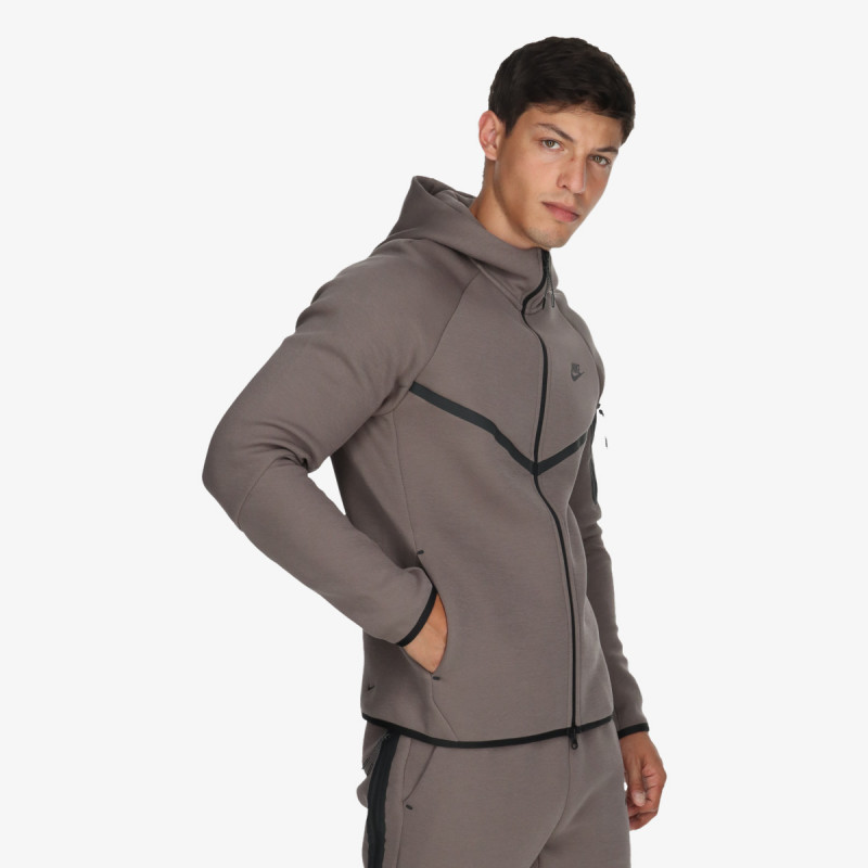 NIKE Суитшърт M NK TCH FLC FZ WR HOODIE 