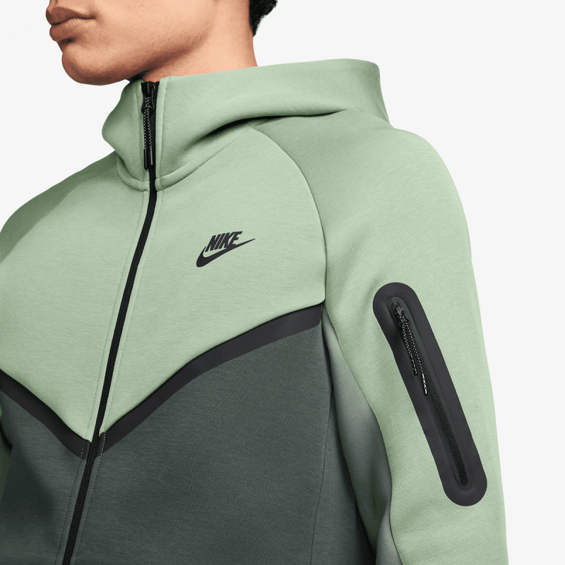 NIKE Суитшърт M NK TCH FLC FZ WR HOODIE 