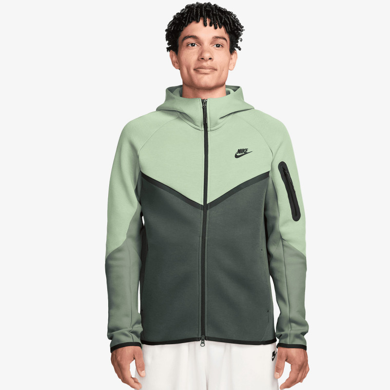 NIKE Суитшърт M NK TCH FLC FZ WR HOODIE 