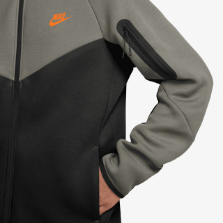 NIKE Суитшърт M NK TCH FLC FZ WR HOODIE 