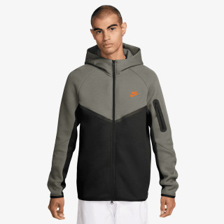 NIKE Суитшърт M NK TCH FLC FZ WR HOODIE 