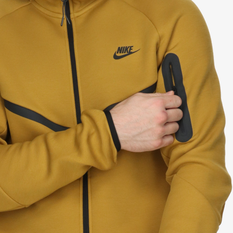 NIKE Суитшърт M NK TCH FLC FZ WR HOODIE 