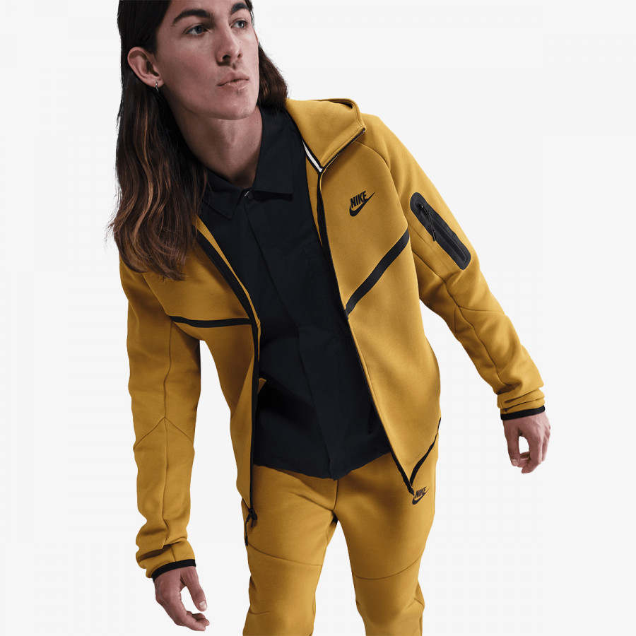 NIKE Суитшърт M NK TCH FLC FZ WR HOODIE 