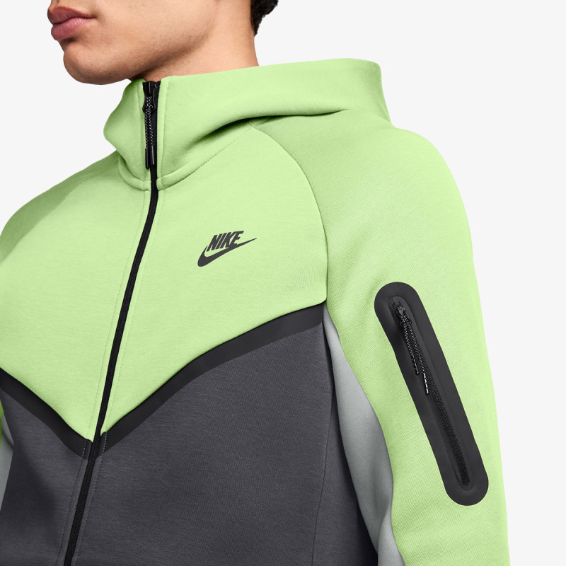 NIKE Суитшърт M NK TCH FLC FZ WR HOODIE 