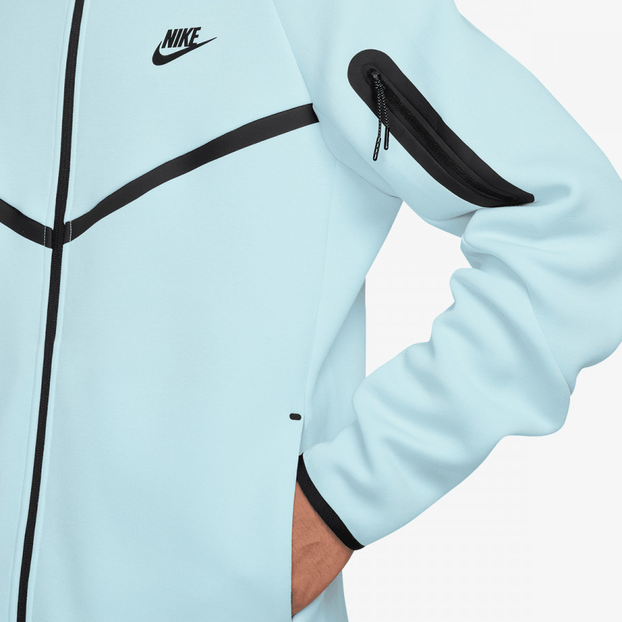 NIKE Суитшърт M NK TCH FLC FZ WR HOODIE 