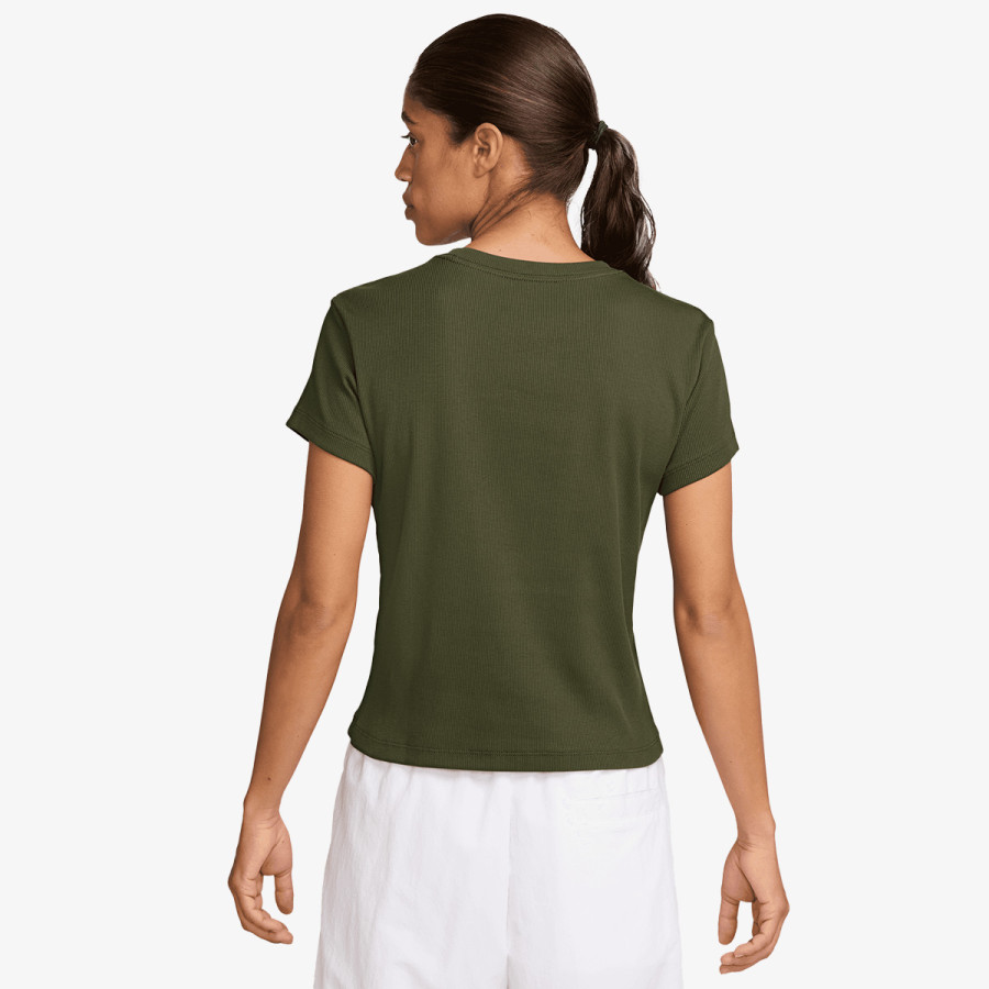 NIKE Тенискa W NSW RIB  TGHT SS TEE 