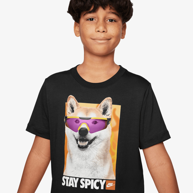 NIKE Тенискa K NSW TEE PHOTO SHIBA 