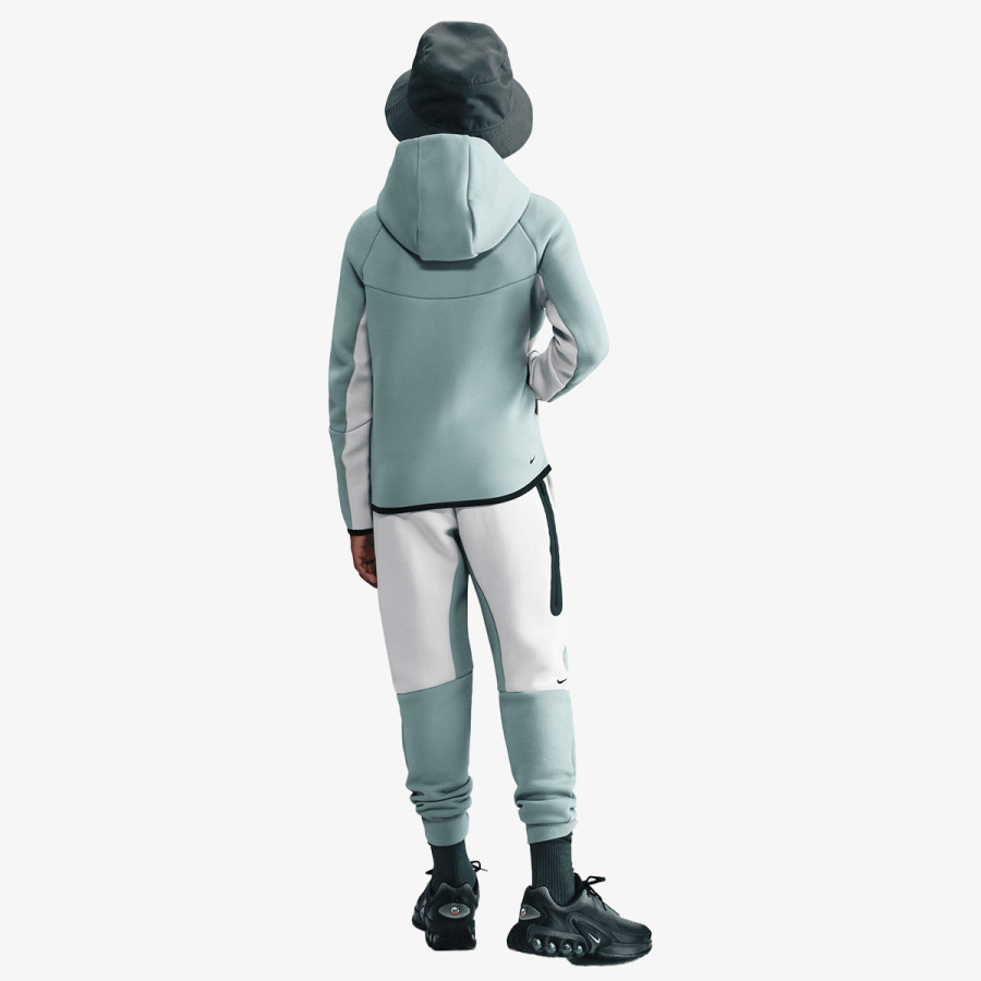 NIKE Суитшърт B NSW TCH FLC FZ - PD 