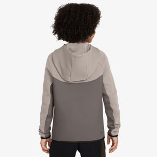NIKE Суитшърт B NSW TCH FLC FZ - PD 