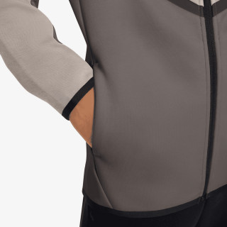NIKE Суитшърт B NSW TCH FLC FZ - PD 