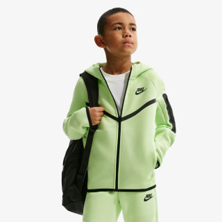 NIKE Суитшърт B NSW TCH FLC FZ - PD 