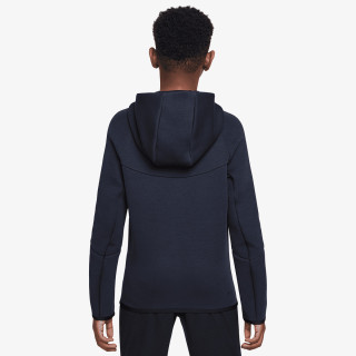 NIKE Суитшърт B NSW TCH FLC FZ - PD 