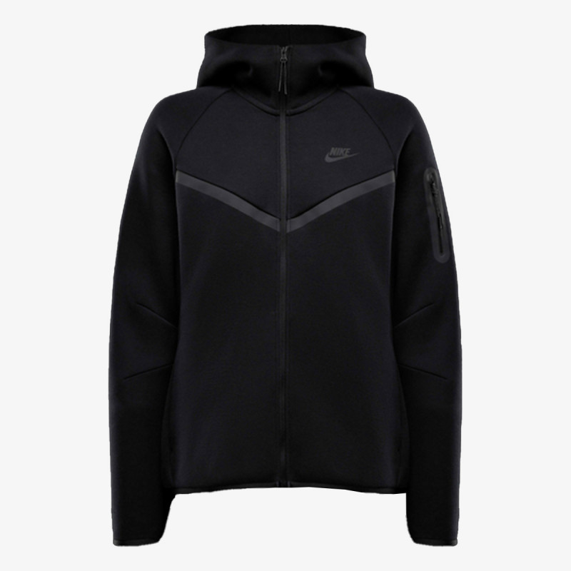 NIKE Суитшърт W NSW TCH FLC WR FZ HDY 2 
