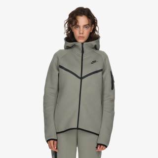 NIKE Суитшърт W NSW TCH FLC WR FZ HDY 2 