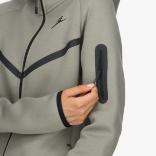 NIKE Суитшърт W NSW TCH FLC WR FZ HDY 2 