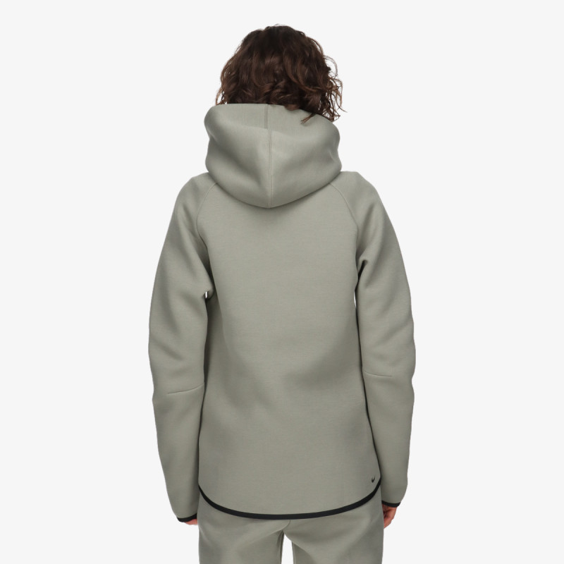 NIKE Суитшърт W NSW TCH FLC WR FZ HDY 2 