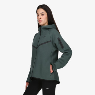 NIKE Суитшърт W NSW TCH FLC WR FZ HDY 2 