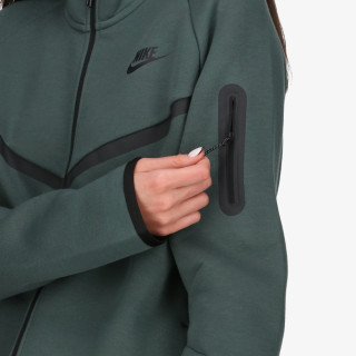 NIKE Суитшърт W NSW TCH FLC WR FZ HDY 2 