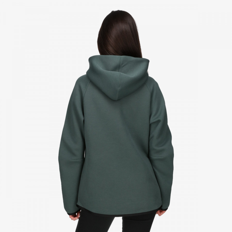 NIKE Суитшърт W NSW TCH FLC WR FZ HDY 2 