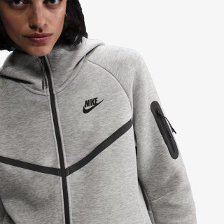 NIKE Суитшърт W NSW TCH FLC WR FZ HDY 2 