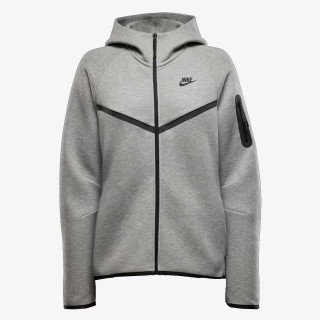 NIKE Суитшърт W NSW TCH FLC WR FZ HDY 2 