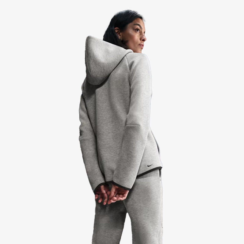 NIKE Суитшърт W NSW TCH FLC WR FZ HDY 2 